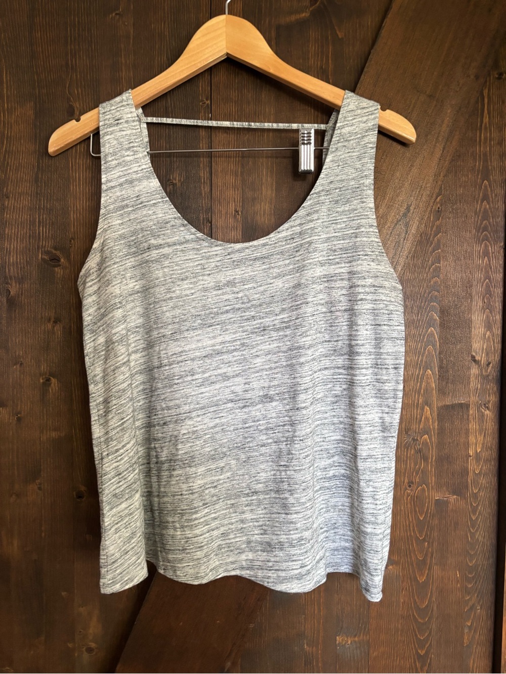 La Senza Grey Open Back Tank Top